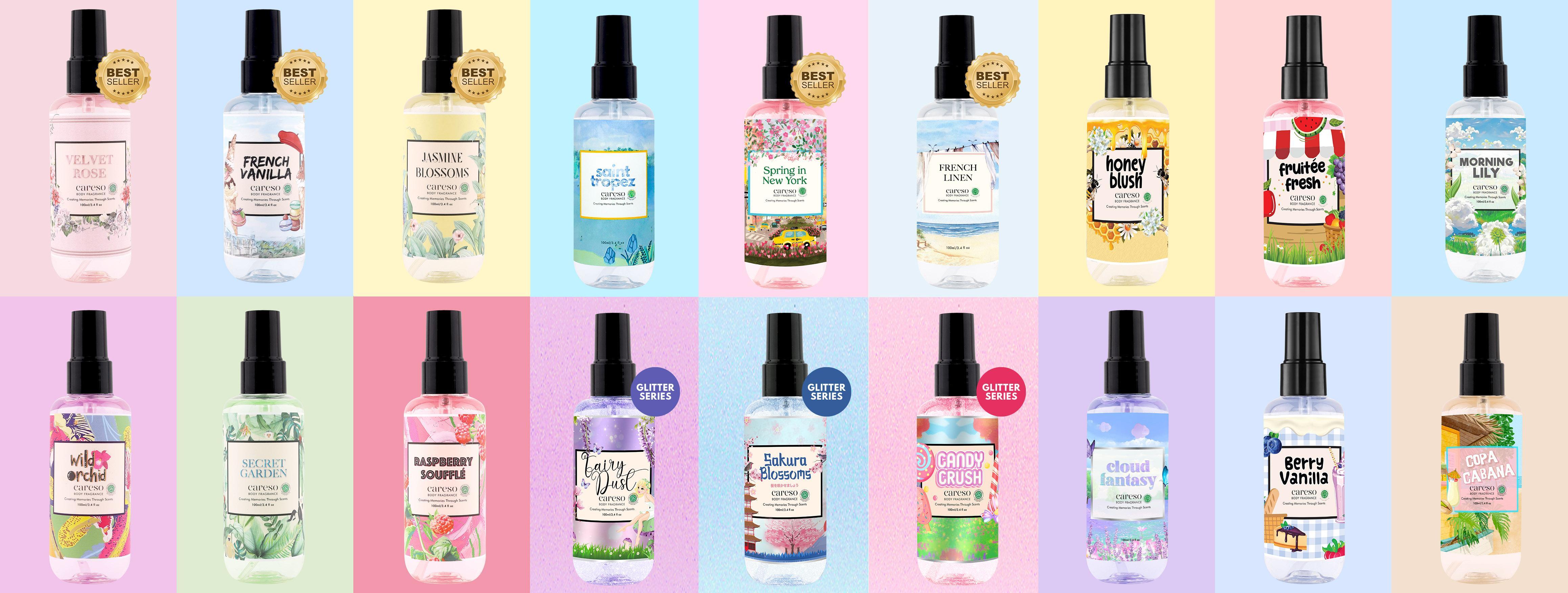 CARESO Jasmine Blossoms - Body Fragrance 100ml