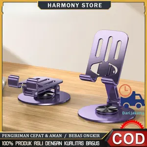 ✦READY COD✦ Bracket HP/Tablet 360° | Metalik Tahan Lakar | Cocok untuk iPad Pro 11 & iPad 10.2 Generasi Semua | Design Anti-Geser/Logam/Penyangga/Holder