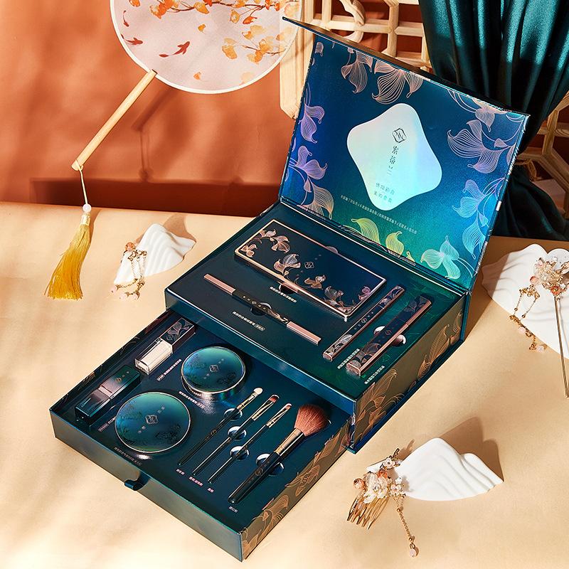 Bộ trang điểm cổ trang 2 tầng SODILAN 12 món