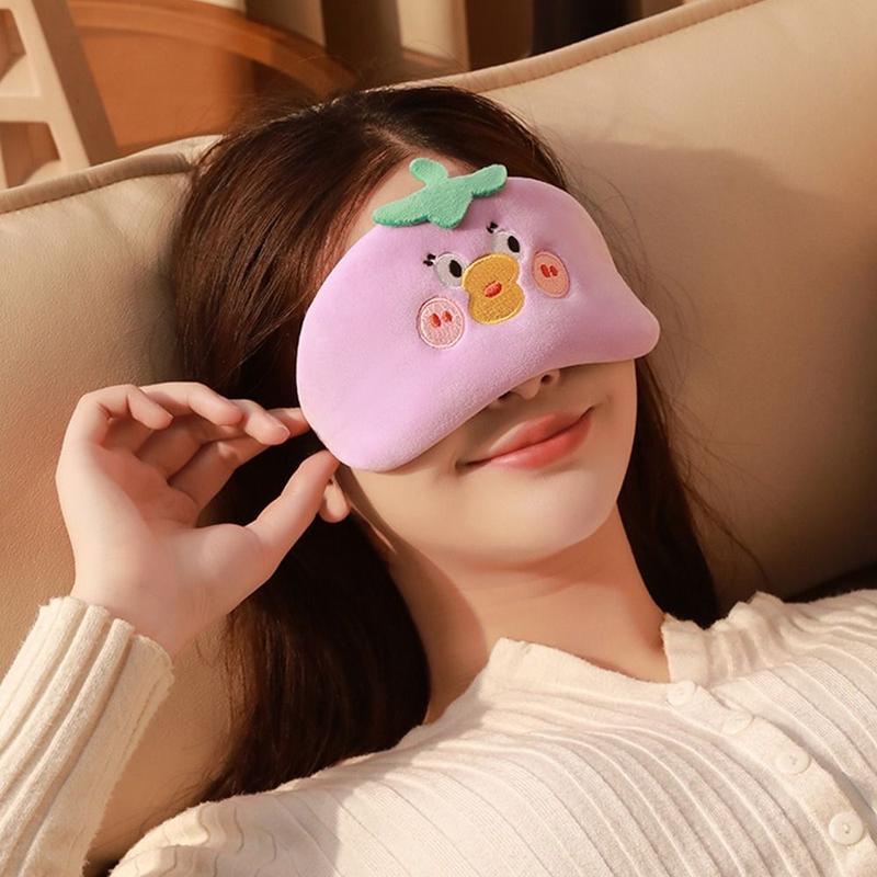 Product Introduction of Cute Funny Sleeping Mask Ice Compress Hot Compress for Eye Protection Relieve Eye Fatigue Eye Cover Sleeping Blindfold 16