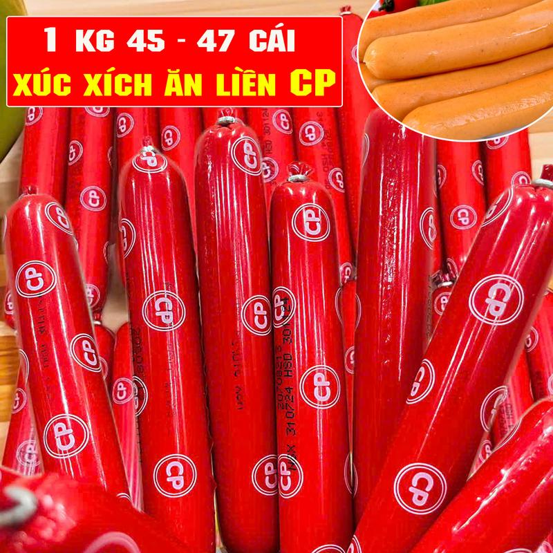 Mua 1 Tặng 10 1 Kg Xúc Xích Ăn Liền CP Tặng 10 Cái Lẻ 20g Vị Ngon Khó Cưỡng - Đồ Ăn Vặt CP Food