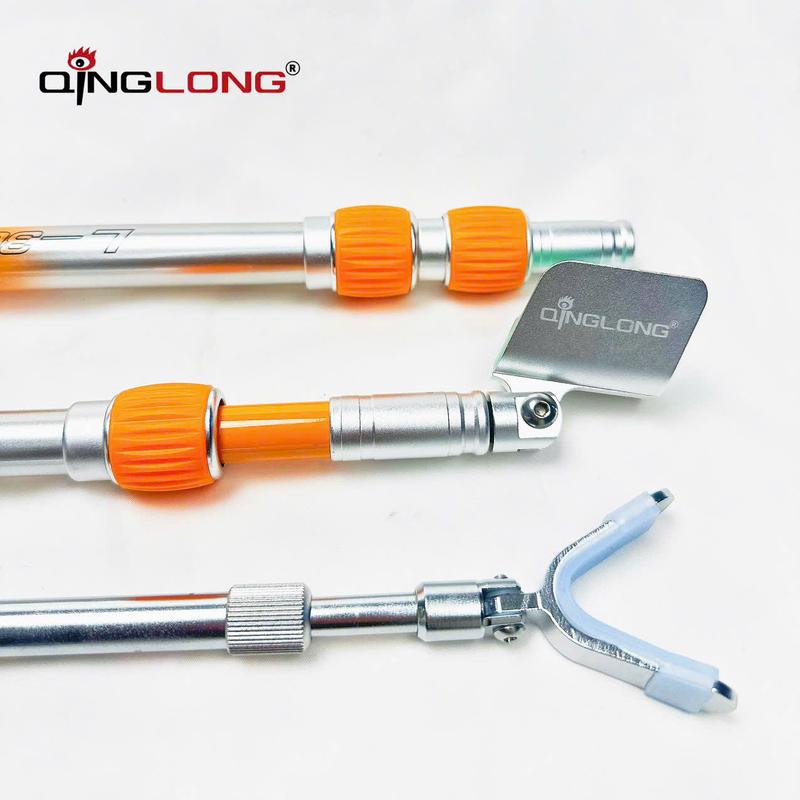 Chống Cần Cán Vợt Carbon QingLong LUMIERE cho Đi Câu và Bắt Cá Fishing Câu Cá