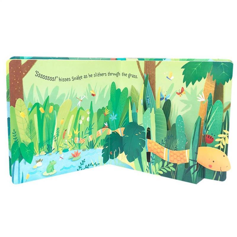 Product Introduction of High Quality Usborne Pop-Up (14 TITLES) Series Books Children Gift Set For Kids Age 2+ Dinosaur Garden Jungle Cinderella Season 22