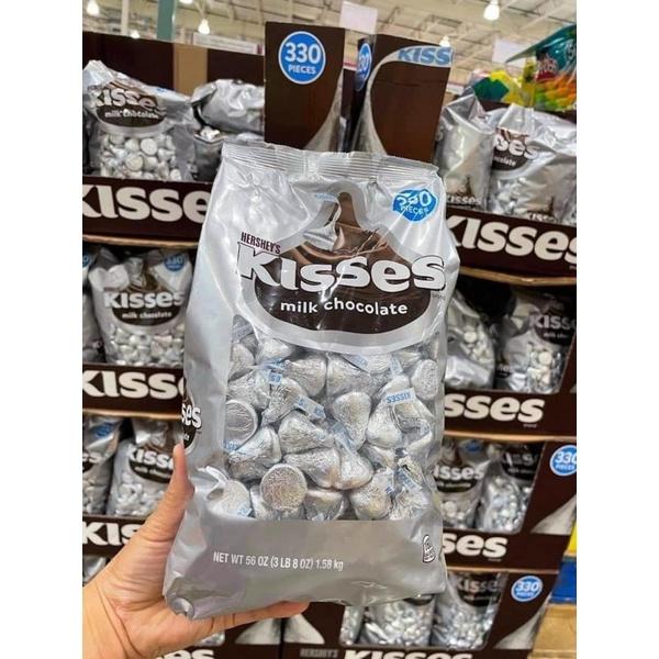Kẹo Chocolate Kisses Milk sôcôla ú 1.58kg Mỹ