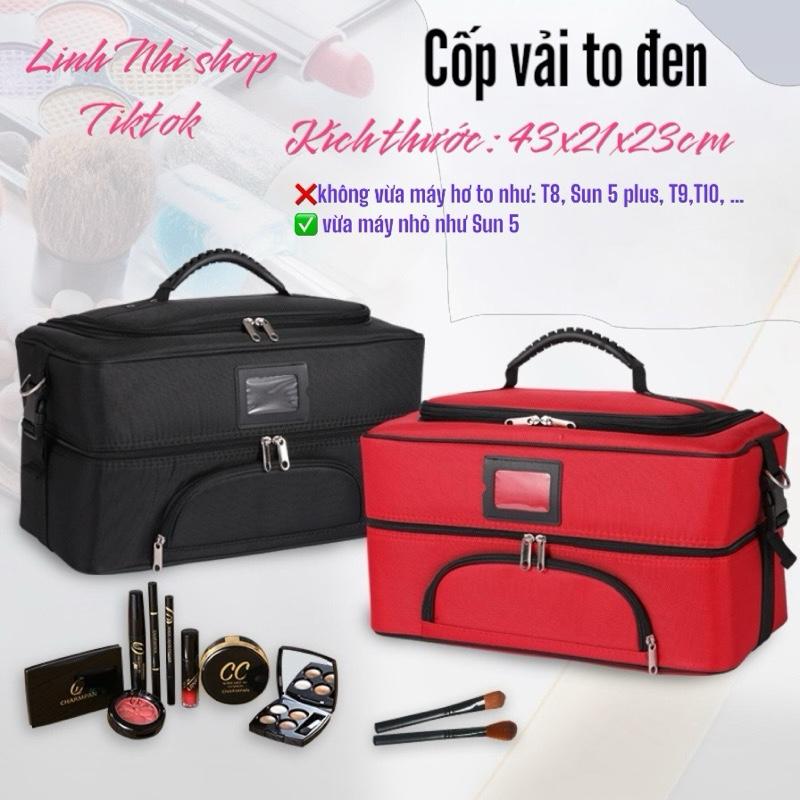K VỪA MÁY HƠ Cốp vải đựng đồ nail cốp đựng đồ trang điểm size to đồ phun xăm size lớn 45cmu