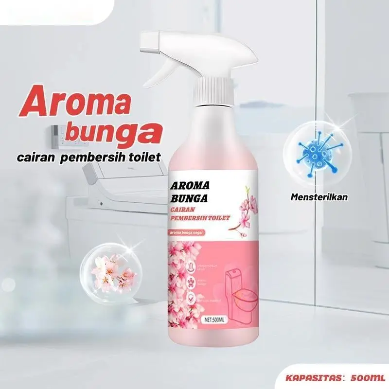 Pembersih Toilet Bunga Penghilang Bau dan Urin Kamar Mandi yang Ampuh