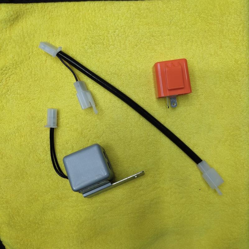 [VG78] Bộ Ting tong bấm giắc xi nhan + cục chớp điện tử cho xe máy Wave Sirius Ex135 Vision Future Ex150 Phụ Kiện Phụ Tùng