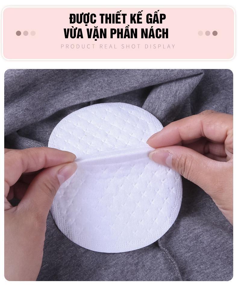 Product Introduction of 1 Gói 10 Miếng Dán Thấm Hút Mồ Hôi Nách Siêu Mỏng 2508 - PARISA 29