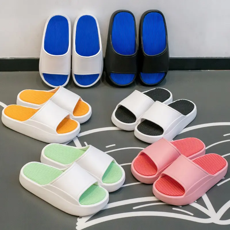 Dép quai ngang nam, và nữ đế Cao 5cm siêu đẹp , chất liệu eva siêu bền không ngấm nước 88