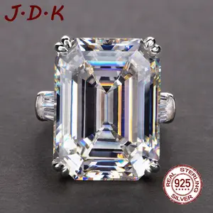 JDK Cincin Wanita Zircon Perak 925 Gaya Mewah Wanita