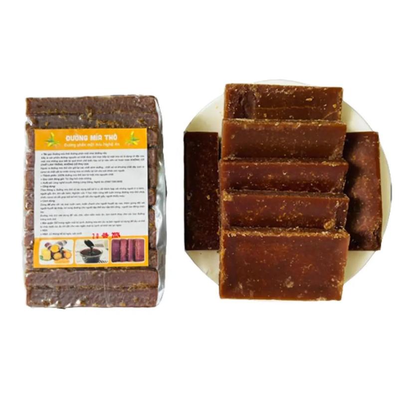  Đường Thô Nguyên Chất Đường Mía Thô Đường Nâu Đường Phên Mật Mía Sản Xuất Từ Mật Mía Nguyên Chất Thơm Ngon Không Phụ Gia Hoá Chất- Bịch 1Kg 
