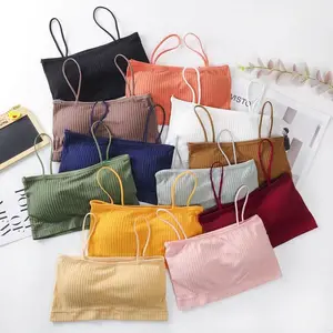 BRA358 Pakaian Dalam Wanita Bra Tanpa Kawat Sport Bra Gym Push Up Bra Wanita Olahraga BH