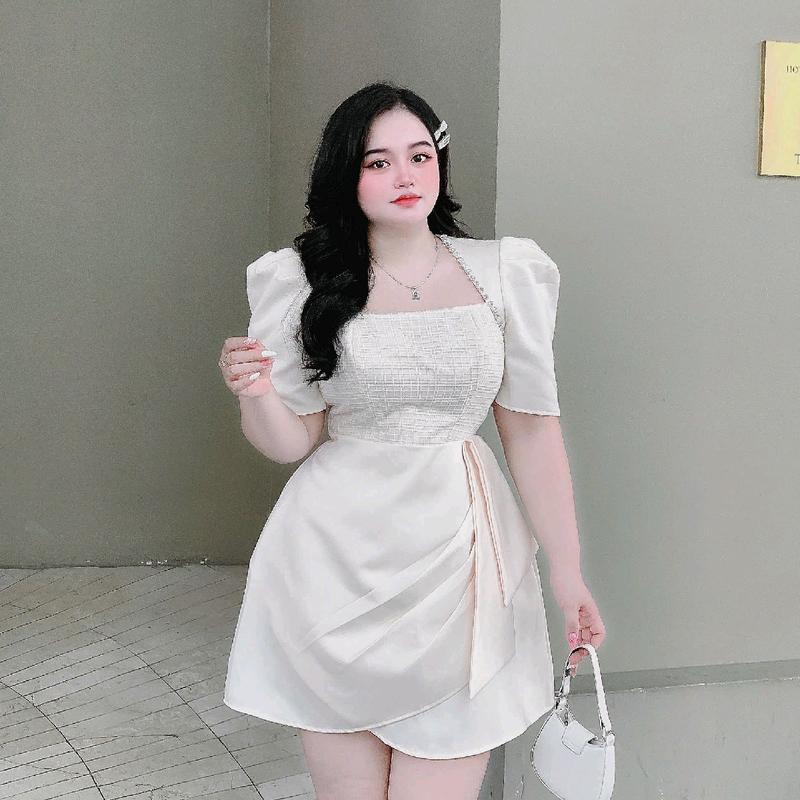 Đầm Dự Tiệc Big Size (55kg đến 100kg) MS010.09.014 Nữ Women 1