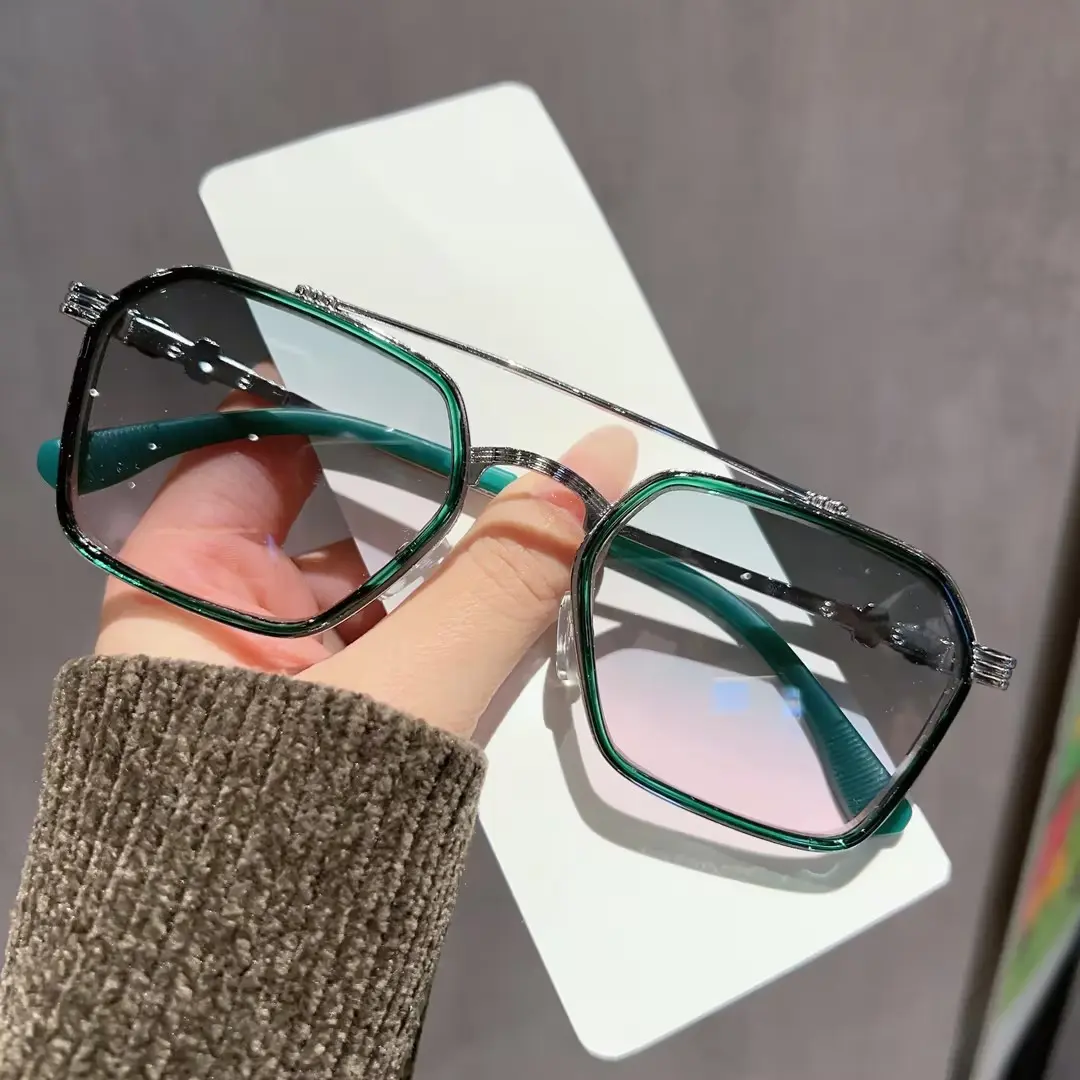 Trendy New Style Driving High-end UV Protection Glasses for Influencers TikTok Live Streaming Women Sunglasses