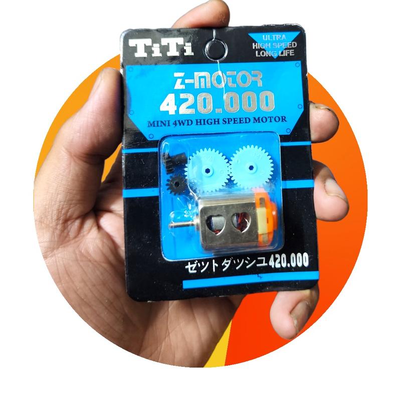 Dinamo Tamiya TiTi Mini 4WD Ultra High Speed Gratis Gear 3