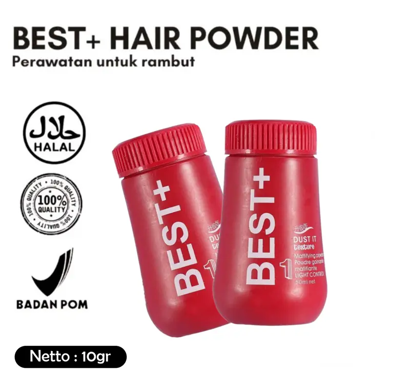 Best Hair Powder Unisex Upgrade Edition Vikada Bedak Rambut Dust It Hairstyling Texture Mattifying10 Gram Kering Tidak Berminyak Pomade 0