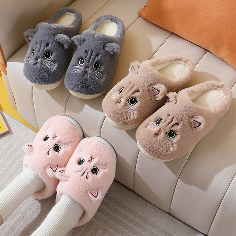 Product Introduction of Dép Bông, Hàng Mới Về Cho Mùa Thu Và Mùa Đông, Dành Cho Nam Và Nữ, Thiết Kế Mèo Con Hoạt Hình, Dép Nhồi Bông Trong Nhà, Thích Hợp Cho Các Cặp Đôi, Sử Dụng Tại Nhà, Giữ Nhiệt 15