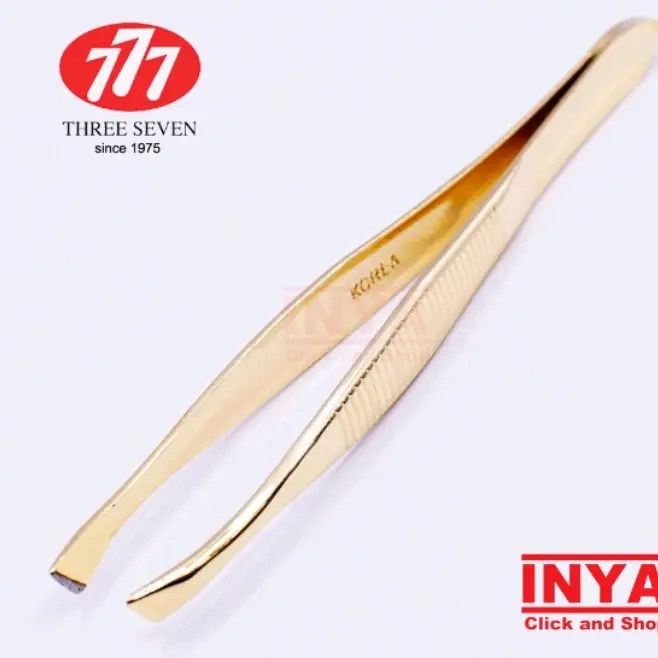PINSET 777 kuning/silver 2