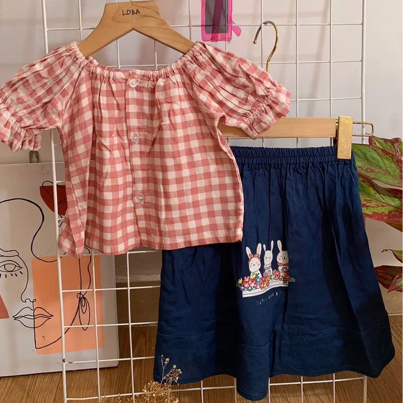 Lokawear | One set tania, setelan anak perempuan Motif 5