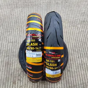 Ban Swallow Slash 80/80-14, 80/90-14, 90/80-14, 90/90-14 SB151 TUBELESS soft compound motor matic ban nikung racing