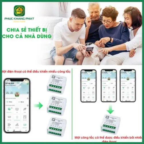 Công tắc điều khiển từ xa Hunonic Mini 3