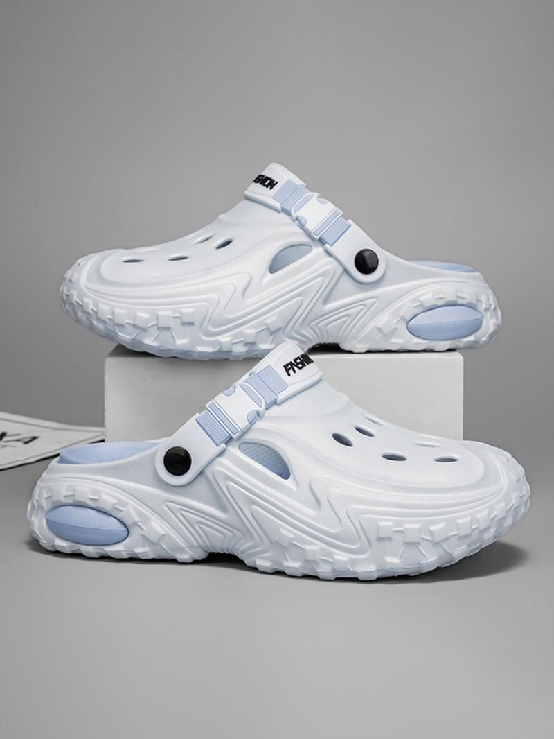 Product Introduction of Unisex Colorblock Quick Drying Slides, Casual Comfortable Breathable Slides, Summer Outdoor Beach Pool Slippers, Footwear 8