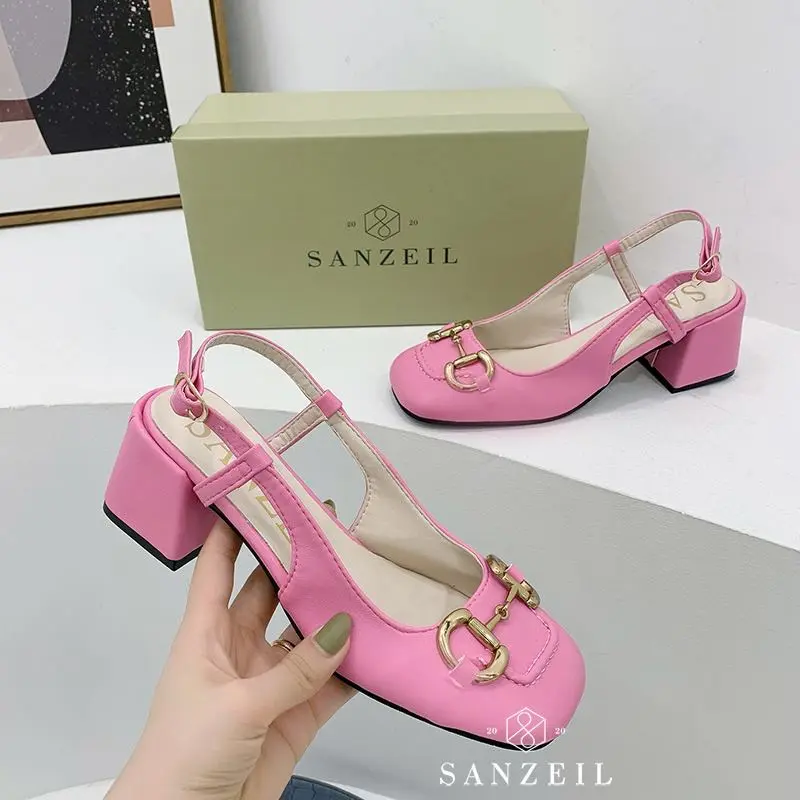 Sanzeil Horbit Sandal Hak Tahu 6cm Wanita 0002 Sendal 6