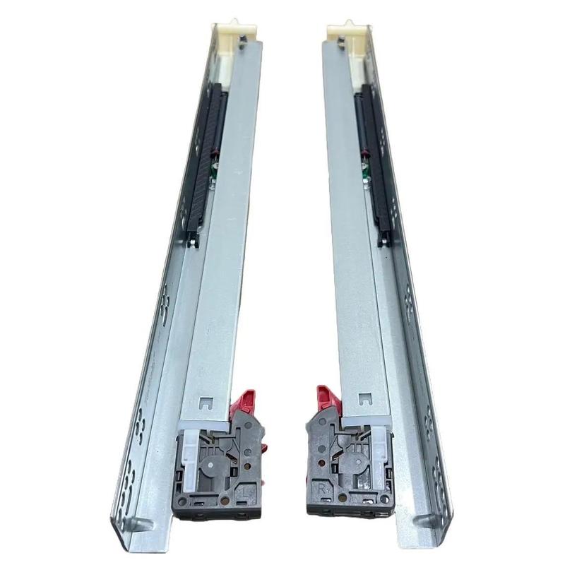 Ray Âm Giảm Chấn Toàn Phần 533mm - Hàng Xuất Cao Cấp - Ti Hơi Giảm Chấn Êm Ái Ứng Dụng Lắp Đặt Tủ Bếp, Tủ Quần Áo,Ngăn Kéo slider  cabinet slider  cabinet