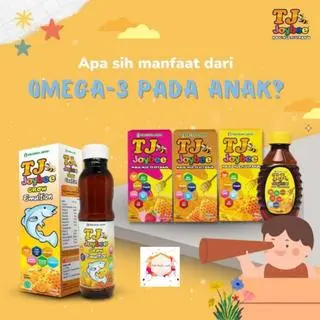 Tj joybee grow emulsion 200ml/ vitamin anak/ Tj Joybee / Tj Joybee multivitamin original / vitamin anak Kesehatan Otak Indonesia omega kids