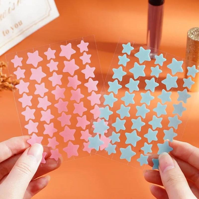 40Pcs/sheet Durable Acne Treatment Pimple Patches Cute Star Shaped Colorful Pimple Cover Sticker Invisible Skin Care Acne Patch 6