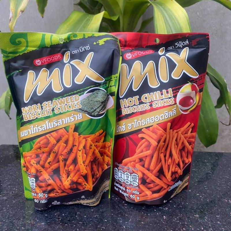 Bim Bim Mix Thái Gói 50g 2 Vị Ớt Cay,Rong Biển Tuỳ Chọn