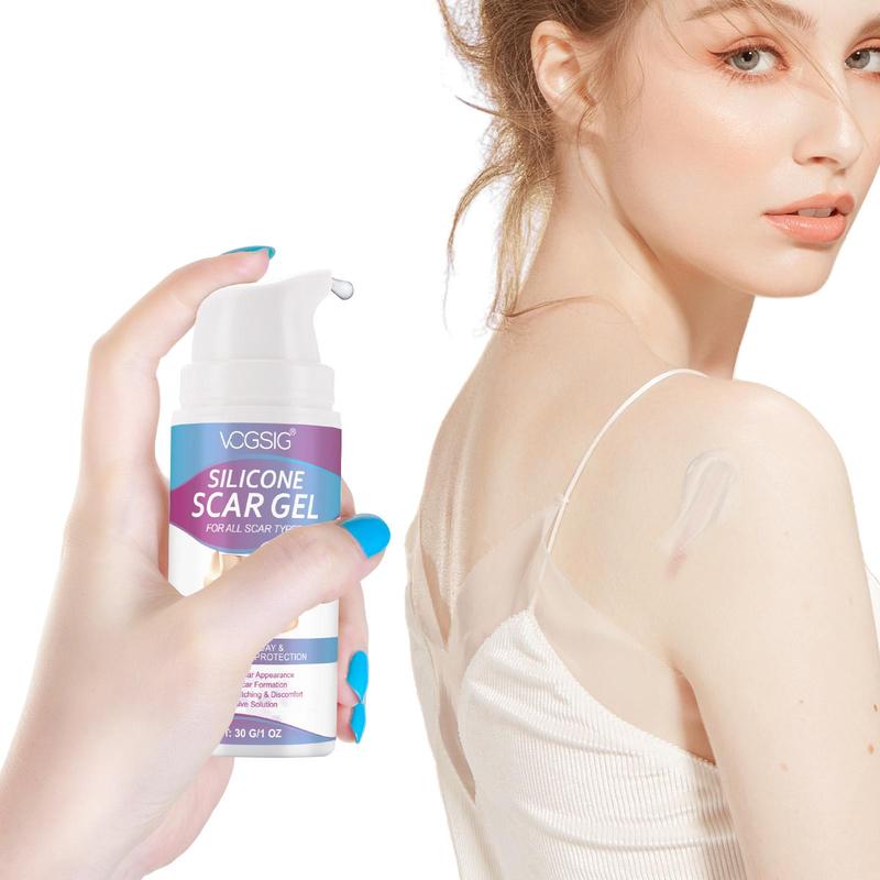 Silicone Scar Gel, Scar Gel for All Skin Types, Gentle and Non-irritating Scar Cream, Body Care Product for Women & Men 4