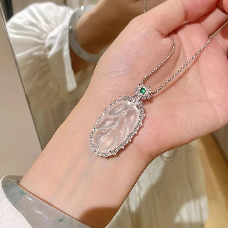 Vòng Cổ Lưỡi Dao Pha Lê, Bán Chạy, Dành Cho Nữ, Phong Cách Trung Quốc Mới, Phong Cách Hợp Xu hướng Quốc Gia, Vòng Cổ Thanh Lịch Sang Trọng, Dây Chuyền Xương Đòn Phong Cách Cổ Trang 5