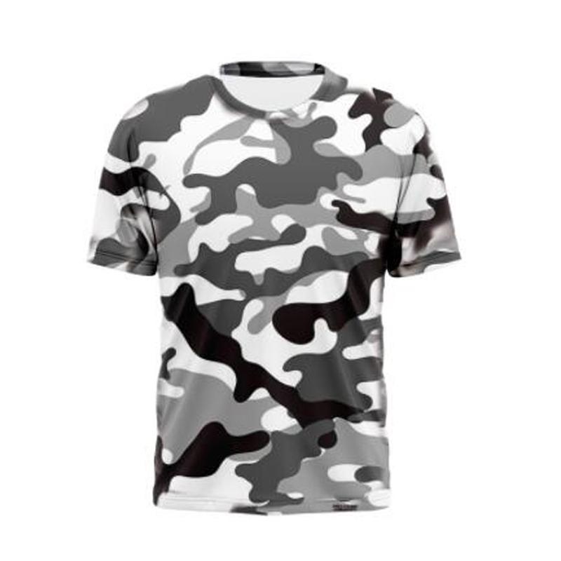 Áo Thun, Nam Và Unisex, ngắn Tay, Ngụy Trang Quân Đội, Thiết Kế Camo, Thích Hợp Tập Thể Dục, Thể Thao, Tập Gym Và Huấn Luyện Quân Sự, Áo Sport Top Chạy Bộ Cổ Tròn áo  phong 4