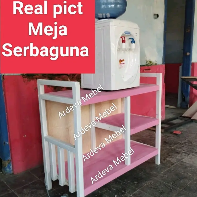 MK01 Meja Dispenser magicom meja kompor meja serbaguna real pict 0