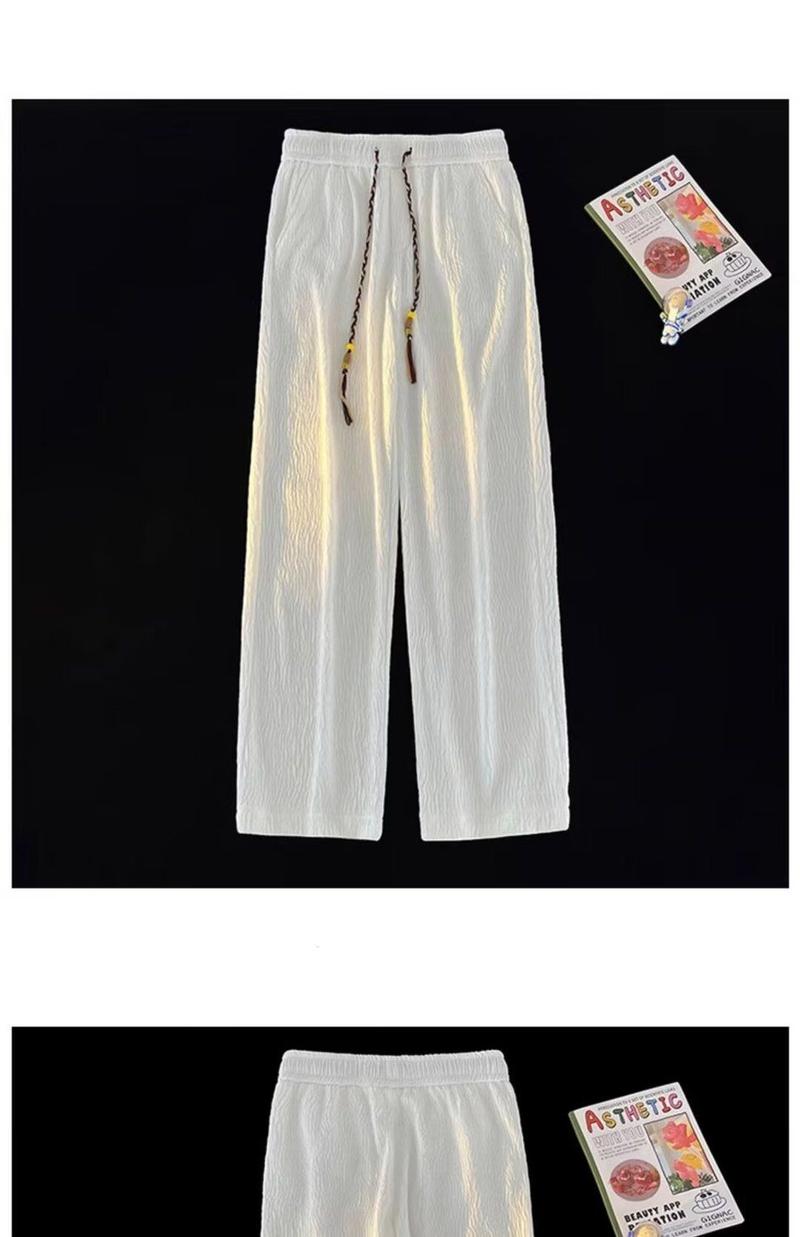 Product Introduction of Quần Thường Ngày Cho Nam, Phong Cách Mỹ, Quần Ống Đứng Rộng Thùng Thình, Thương Hiệu Thời Trang Mỏng, Quần Thể Thao Xếp Nếp, Thích Hợp Cho Mùa Xuân Và Mùa Hè, Đường Phố Cao Cấp, Chất Liệu Mỹ 10