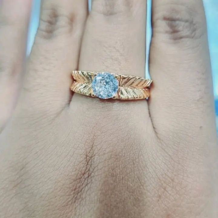 cincin lapis emas Perempuan