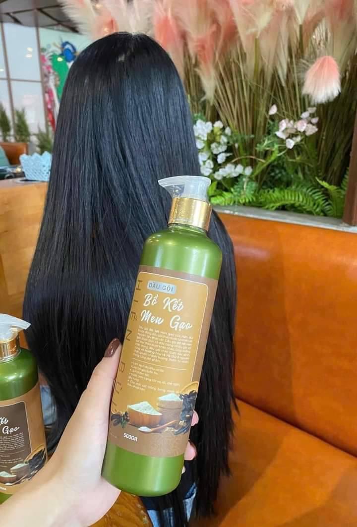 Product Introduction of Một Chai Dầu Gội Bồ Kết Men Gạo Hiền Bùi 500ml 12