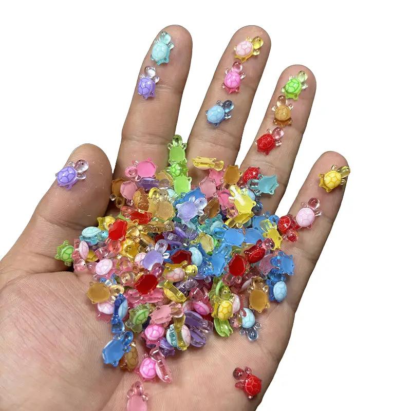 Mô Hình Đồ Chơi Rùa Nhỏ Phát Sáng Nhiều Màu Hoạt Hình Mini, Hàng Mới Về, Đồ Trang Trí Phổ Biến Trực Tuyến, Phụ Kiện Tự Làm, Thiết Kế Rùa Diy