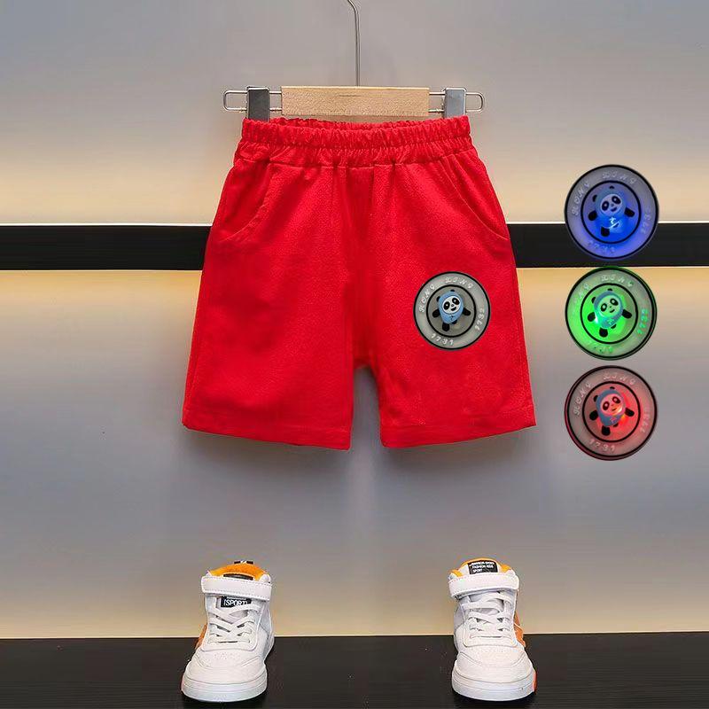 Product Introduction of Boy Han Chinese Clothing Suits Baby Luminous Two-Piece Pants Red CNY New Year Clothes Chinese Style Tang Suit 22