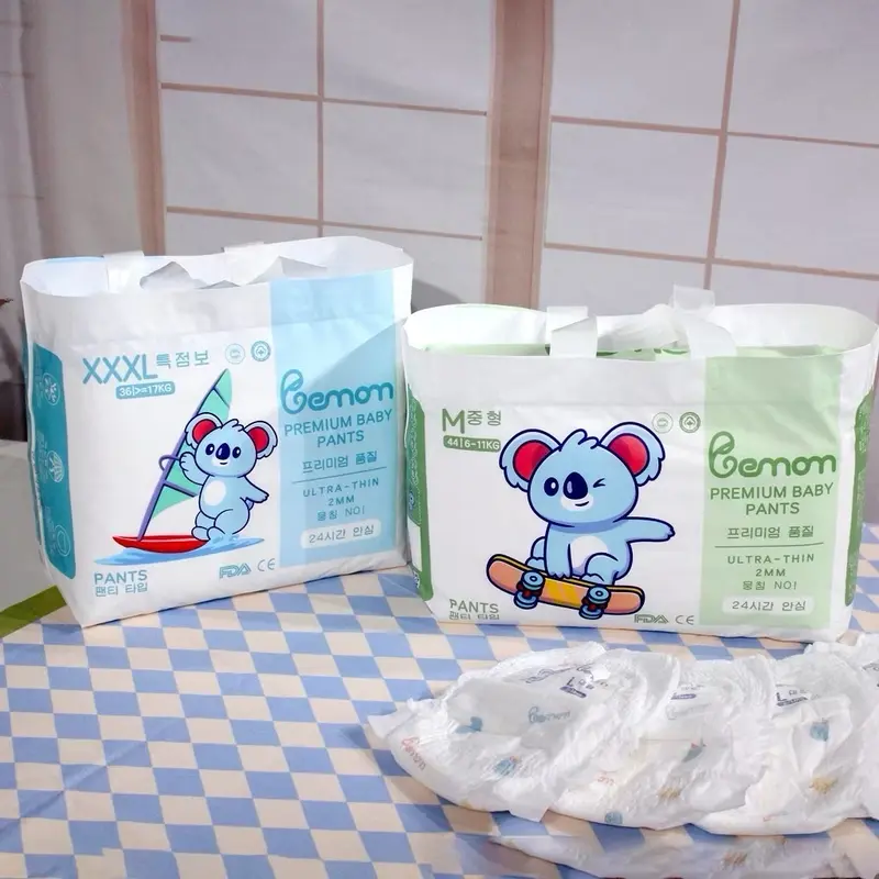 (giao hỏa tốc) tã bỉm quần Bemom plus/summer cho bé 1.35cm/1.45cm 6