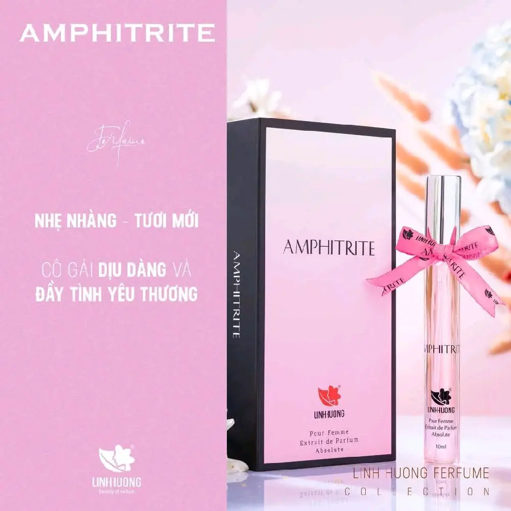 Nước hoa Nữ :AMPHITRITE (Ngọt ngào _nữ tính ,quyến rũ ,