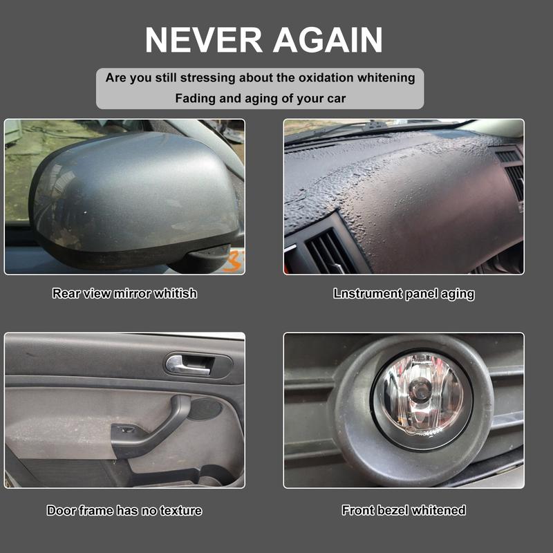 Product Introduction of Revamp your car interior with Rayhong Plastic Renewal Agent 4