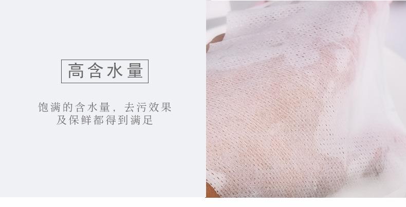 Product Introduction of Marianne 30-Pack Individually Wrapped Makeup Remover Wipes Avocado Scent Hydrating Wet Wipes Made of Spunlace Fabric 0056 5