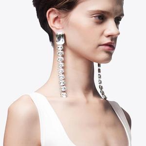 Subang Berlian Berjumbai, Panjang, Indah dan Elegan, Sesuai untuk Semua Orang, [Penjual Terbaik]