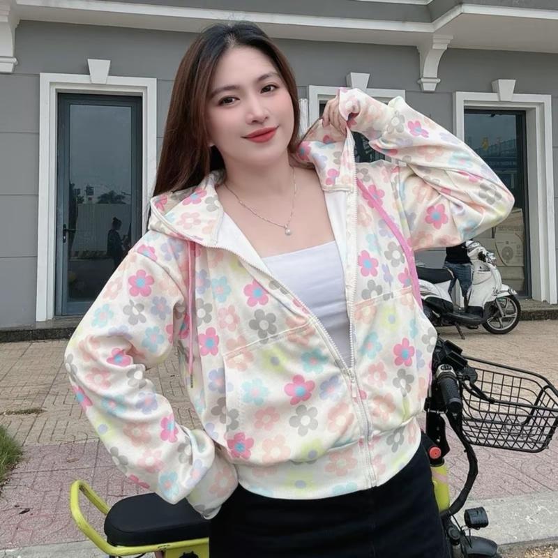 Áo khoác ngoài đi nắng tốt chất thun gân, Áo khoác thun gân soc tay 60kg nón to dáng chuẩn Jacket Menswear 8