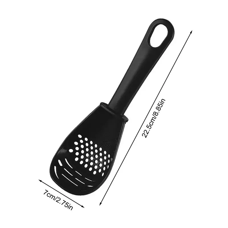 Muỗng Xới Cơm, Chất Liệu Thép Không Gỉ, Kích Thước Lớn, Thích Hợp Cho Súp Và Cơm, Muỗng Phục Vụ, Có Bộ Lọc PP, Đa Chức Năng, Muỗng Tách Cơm Chống Dính, Cho Nhà Bếp Và Gia Đình 8