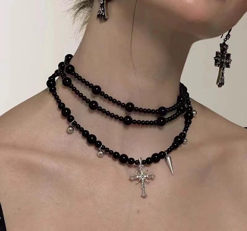Product Introduction of Vòng Cổ Choker, Phong Cách Đường Phố Punk, Dành Cho Nam Giới, Dây Chuyền Xương Đòn Cao Cấp, Đồ Trang Trí Y2g Văn Hóa Phụ, Ngọt Ngào Và Ngầu, Cổ Áo Hoa Jewelry trang  sức  titan  cao  cấp  hàng  hiệu 28