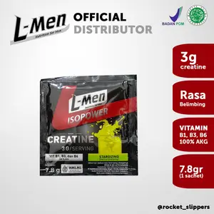 L-men LMen Isopower Stargizing Creatine Monohydrate eceran ecer