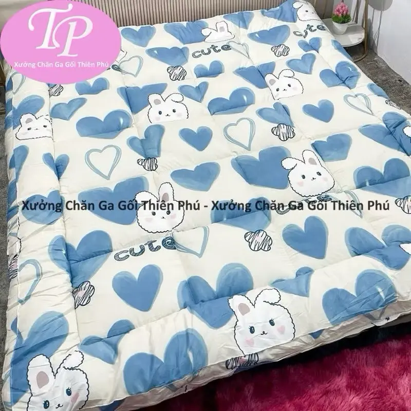 💌New Store Great Deal💌Nệm Topper Trải Sàn - Trải Giường Chống Đau Mỏi Vai Gáy Hàng Loại 1 Dày 6-7 Cm ( Mẫu Mới Hot Nhất 2024 ) 4